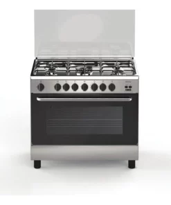 فرن هام إيطالي 60*90 استيل مع شواية صمام كامل