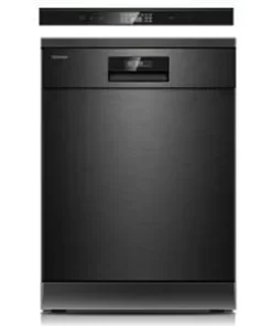 غسالة اطباق توشيبا 8 برامج 14 مكان استيل اسود