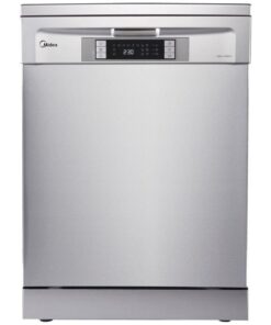 غسالة صحون ميديا – 8 برامج – 14 مكان – فضي