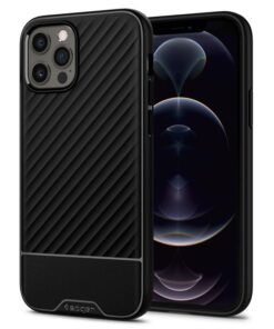 سبيجن كفر حماية كور ارمور ايفون 12 برو ماكس - اسود