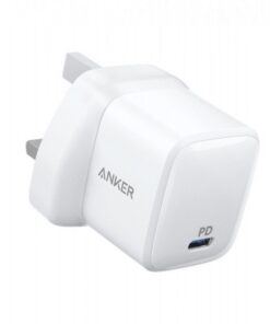 شاحن جداري انكر 20 واط بمنفذ PD - ابيض
