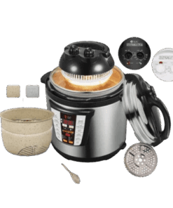 القلاية الهوائية وجهاز الطبخ المتعدد - دي ال سي 38931-8