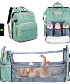 حقيبة الامهات بسرير