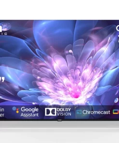 شاشة تلفزيون هام 65 بوصة، 4K UHD، سمارت Google TV، QLED، 144Hz، الموديل - QHM65UH590TGO144H