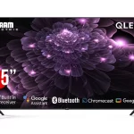 شاشة تلفزيون هام 75 بوصة، 4K UHD، سمارت Google TV، QLED، 60Hz، الموديل - QHM75UH570TG60H